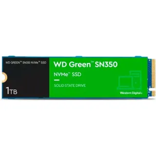WD Green SN350 1 TB, SSD (PCIe 3.0 x4, NVMe, M.2 2280)