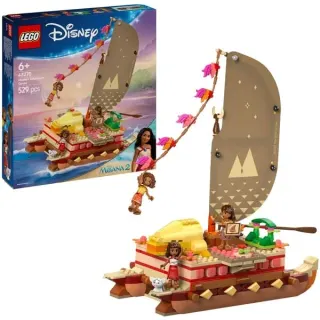 LEGO 43270 Disney Princess Vaianas Abenteuerfloß, Konstruktionsspielzeug