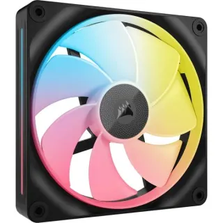Corsair iCUE LINK LX140-R RGB PWM Reverse, Gehäuselüfter (schwarz, 140 mm)