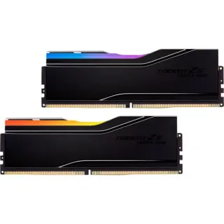 G.Skill DIMM 32 GB DDR5-6000 (2x 16 GB) Dual-Kit, Arbeitsspeicher (schwarz, F5-6000A2636H16GX2-TZ5NXRN, Trident Z5 NEO X RGB, AMD EXPO)