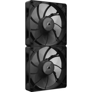 Corsair RX140 MAX Thick, Gehäuselüfter (schwarz, 2er Pack, 140 mm)