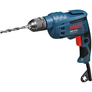 Bosch Professional Bohrmaschine GBM 10 RE Professional (blau/schwarz, 600 Watt)