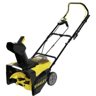 Stanley Akku-Schneefräse (SCSNP460R2-QW), 36Volt (2x18V) (schwarz/gelb, 2x Li-Ion-Akku 6,0Ah, 2x Ladegerät)