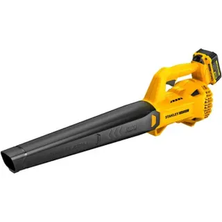 Stanley Akku-Laubbläser (SFMCBL714M1-QW), 18Volt (schwarz/gelb, Li-Ion-Akku 4,0Ah)