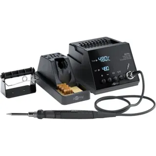 goobay Digitale Lötstation 70, Lötkolben (schwarz, 70 Watt)