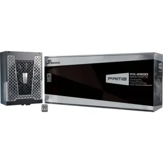 Seasonic PRIME PX-2200 2200W ATX 3.1, PC-Netzteil (4x 12-Pin High Power GPU, 4 x PCIe, Kabelmanagement, 2200 Watt)