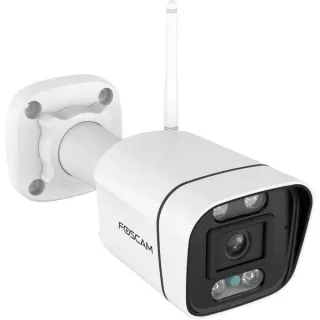 Foscam V8P, Überwachungskamera (weiß, 4K, WLAN)