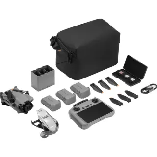 DJI Mini 5 Pro Fly More Combo Plus (DJI RC2), Drohne (hellgrau, Mechanische 3-Achsen-Kardanaufhängun)