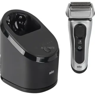 Braun Series 8 8567cc , Rasierer (silber/schwarz)