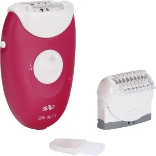 Braun Silk-épil 3-276, Epiliergerät (pink/weiß)