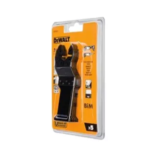 DEWALT Multi-Tool Sägeblatt DT20723, 43 x 30mm, 5 Stück (BiM, 5 Stück, Breite 30mm)