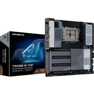 GIGABYTE TRX50 AI TOP, Mainboard (silber/schwarz, B-Ware)