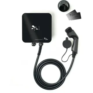 Juice Technology JUICE CHARGER me, Wallbox (schwarz/silber, 11 kW, 5 m Kabel, RFID, MID-Energiezähler, B-Ware)