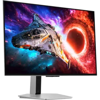 Samsung Odeyssey OLED G8 S32HG800SUX, Gaming-Monitor (80.3 cm (32 Zoll), silber, UltraHD/4K, DP, HDMI, USB-C, USB-Hub, 240Hz Panel)