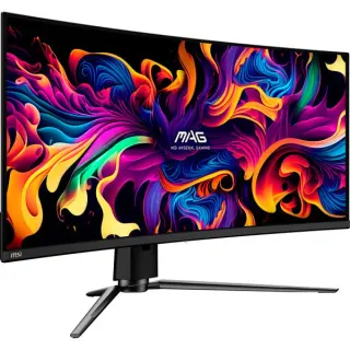 MSI MAG 341CQPDE QD-OLED, Gaming-Monitor (86.8 cm (34.2 Zoll), schwarz, UWQHD, QD-OLED, Curved, Adaptive-Sync, HDR, 175Hz Panel, B-Ware)