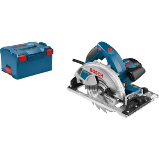 Bosch Professional Handkreissäge GKS 65 GCE Professional (blau/schwarz, L-BOXX, 1.800 Watt)