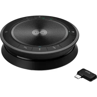 EPOS EXPAND 40T, Freisprecheinrichtung (schwarz/grau, Bluetooth, USB-C, USB-C Dongle)