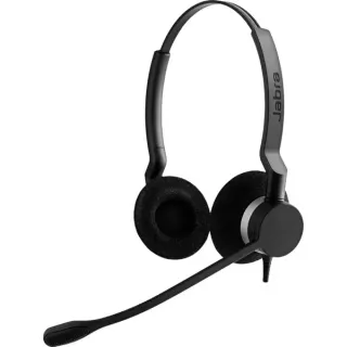 Jabra BIZ 2300 Duo, Headset (schwarz)