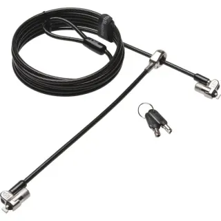 Kensington MicroSaver 2.0 Twin-Schloss, Sicherheit (schwarz)
