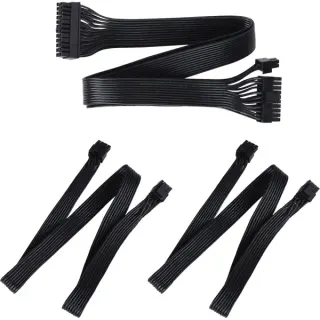 SilverStone SST-PP05-MBEPS, Kabel (blauschwarz)