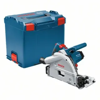 Bosch Professional Tauchsäge GKT 55 GCE Professional, Handkreissäge (blau, 1.400 Watt, in L-BOXX)