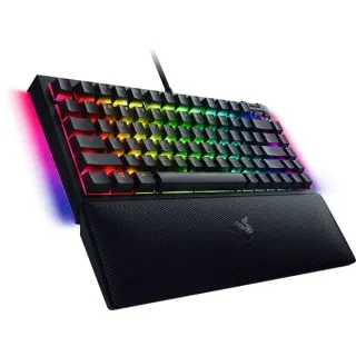 Razer BlackWidow V4 75%, Gaming-Tastatur (schwarz, US-International-Layout, Razer Orange, B-Ware)