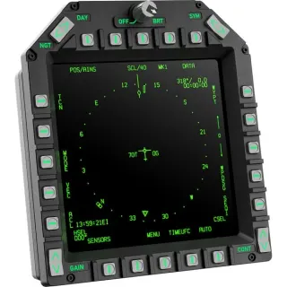 MOZA AMPCD Display Panel, Instrumentenpanel (schwarz)