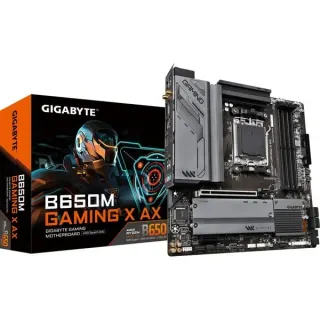 GIGABYTE B650M GAMING X AX, Mainboard (grau/schwarz, B-Ware)