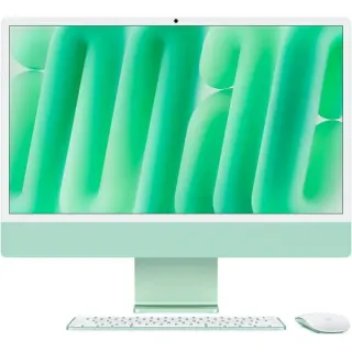 Apple iMac 59,62 cm (24") M4 2024 CTO, MAC-System (grün/hellgrün, macOS, Italienisch)