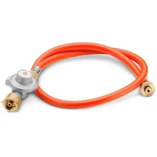 Weber Umrüstset Gasflasche 8475, 90cm, Schlauch (orange)