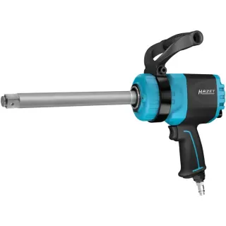 Hazet 1″ Twin Turbo Schlagschrauber (9014LGTT) (blau/schwarz, Lösemoment 3.850 Nm, Lange Spindel 240 mm)