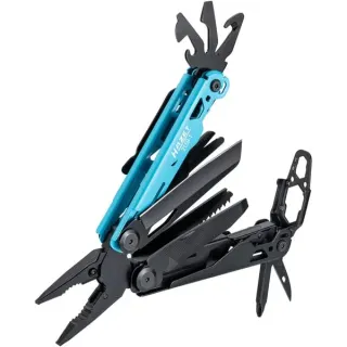Hazet Multitool 13-in-1 (blau/schwarz, in Gürteltasche)