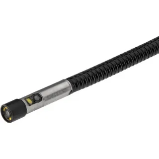 Hazet HD Sonde ⌀ 4,9 mm, Front- und Seitenkamera, Inspektionskamera (Kompatibel mit Grundgerät 4812-11G und 4812-23G)