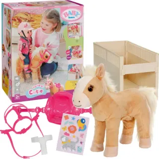 ZAPF Creation BABY born Mein Pferd Cutie mit Box, Spielfigur