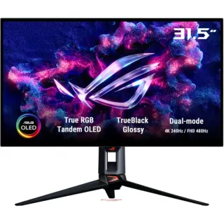 ASUS ROG Swift OLED PG32UCWM, Gaming-Monitor (80 cm (31.5 Zoll), schwarz, UltraHD/4K, Dual Mode, USB-C, DP, HDMI, 240Hz Panel)