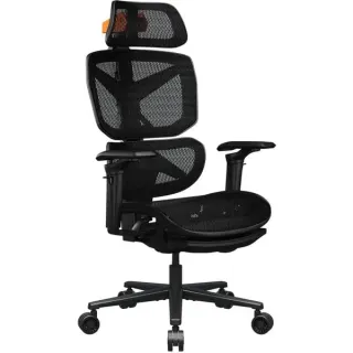 Cougar Gaming-Stuhl Terminator Air (schwarz/silber)