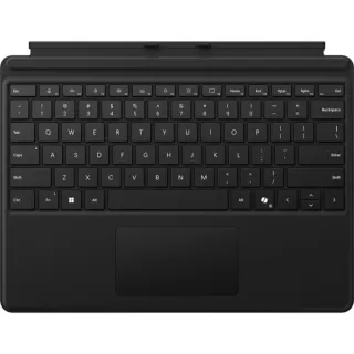 Microsoft Surface Pro Keyboard, Tastatur (schwarz, DE-Layout, für Surface Pro (11. Edition)/10 for Business/9/8)