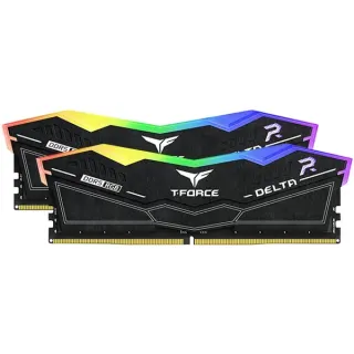 Team Group DIMM 32 GB DDR5-5600 (2x 16 GB) Dual-Kit, Arbeitsspeicher (schwarz, FF3D532G5600HC36BDC01, Delta RGB, INTEL XMP)