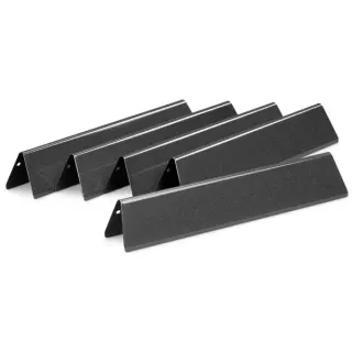 Weber Flavorizer Bars 7636, für Spirit 300-Serie ab 2013, emailliert, Schiene (schwarz, 5 Stück)