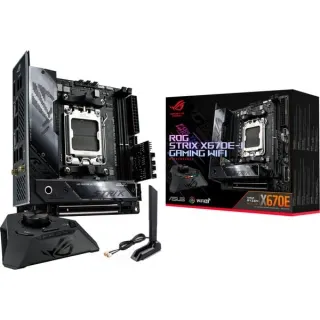 ASUS ROG STRIX X670E-I GAMING WIFI, Mainboard (schwarz/silber, B-Ware)