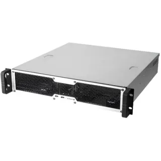 Chenbro RM24100-L, Server-Gehäuse (silber/schwarz, 2 Höheneinheiten)