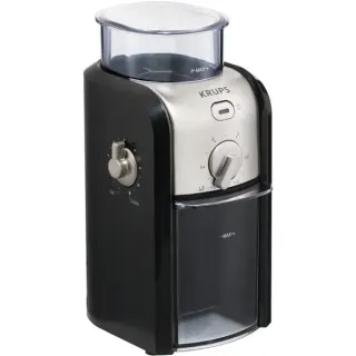 Krups G VX2 42, Kaffeemühle (schwarz/edelstahl (gebürstet))
