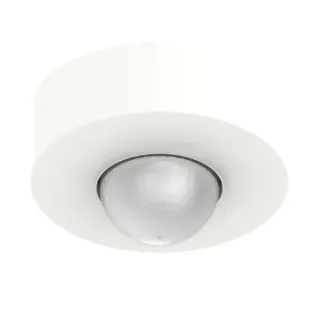 Merten Bewegungsmelder ARGUS 360 IP54 für Deckenmontage mit 360 Grad Erfassungswinkel (weiß (glänzend), Retail)