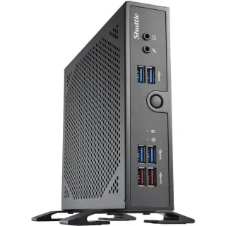 Shuttle XPC slim DS50U3, Barebone (schwarz, ohne Betriebssystem)