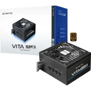Chieftec BPX-850-C, PC-Netzteil (1x 12 Pin High Power GPU, 4x PCIe, 850 Watt)