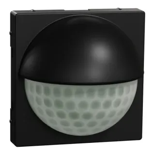 Merten Präsenzmelder schwarz matt 180 Grad Unterputzmontage System M MEG5710-0403, Bewegungsmelder (schwarz (matt), Retail)
