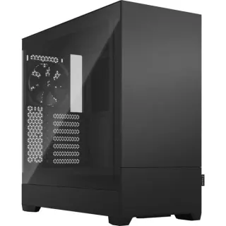 Fractal Design Pop Silent Black TG Clear Tint, Tower-Gehäuse (schwarz)