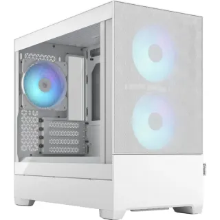 Fractal Design Pop Mini Air RGB White TG Clear Tint, Tower-Gehäuse (weiß)