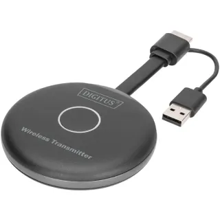 Digitus Wireless HDMI Transmitter Click & Present PRO, HDMI Verlängerung (schwarz)