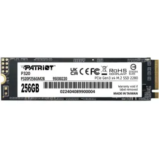 Patriot P320 256GB, SSD (PCIe 3.0 x4, NVMe 1.3, M.2 2280)